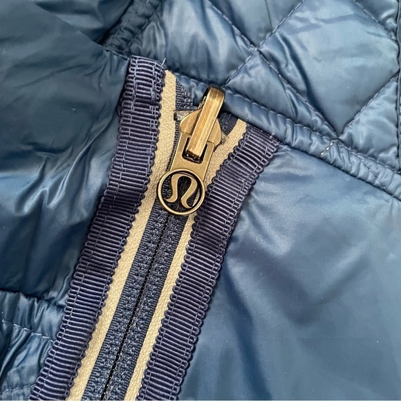 Lululemon What The Fluff Goose Down Limitless Blue Vest 4 - Picture 3 of 14